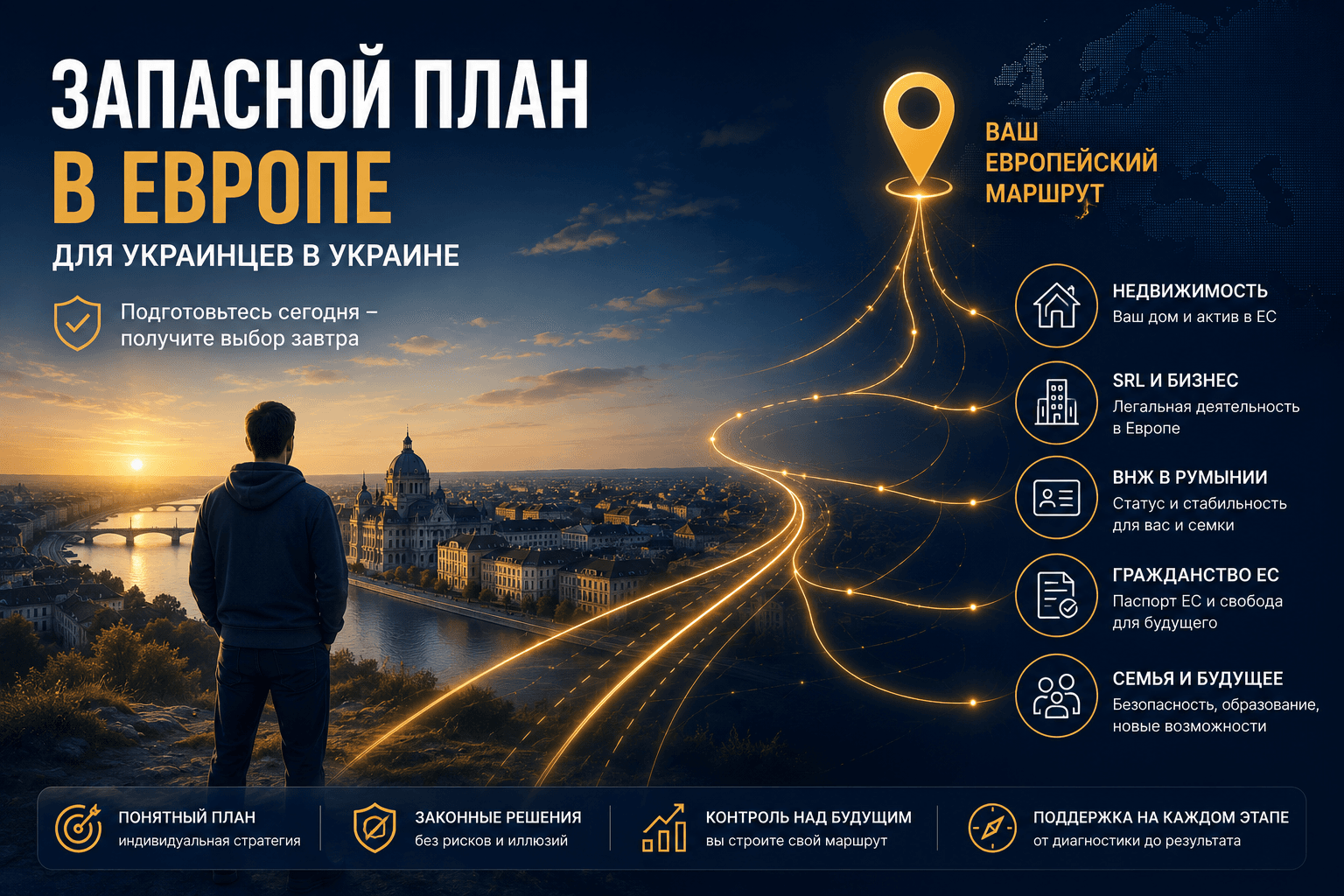 Запасной план в Европе для украинцев в Украине