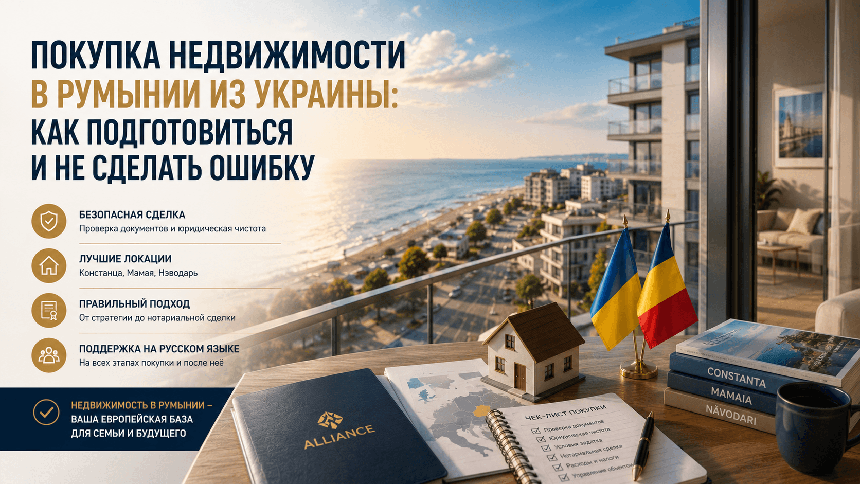 Покупка недвижимости в Румынии из Украины: как подготовиться и не сделать ошибку