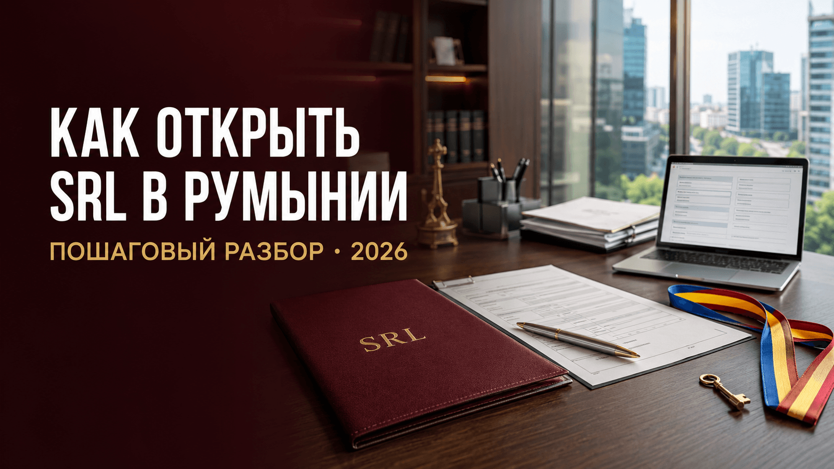 Как открыть фирму (SRL) в Румынии иностранцу: пошаговый разбор 2026