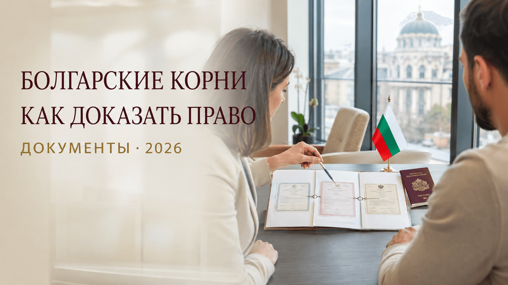 Гражданство Болгарии по происхождению: какие документы подтверждают право в 2026 году