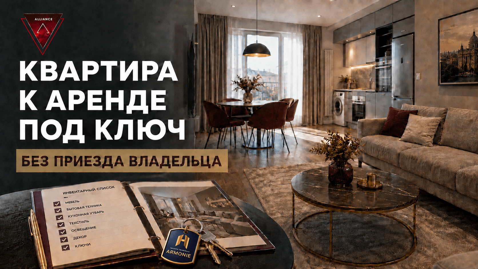 Подготовка квартиры к аренде под ключ без приезда владельца: ремонт, мебель, комплектация