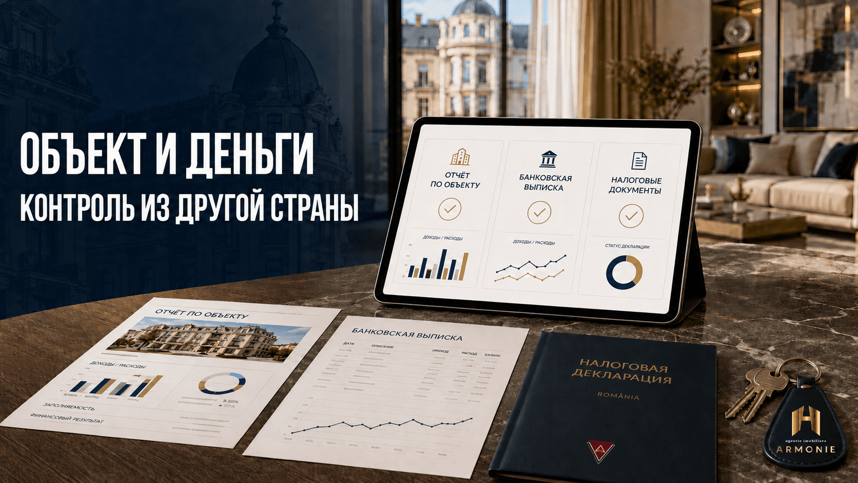 Отчётность владельцу: как контролировать объект и деньги из другой страны