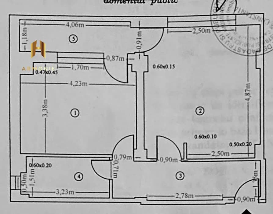 Квартира в Constanta, 2 комн., 52 м² — фото 6
