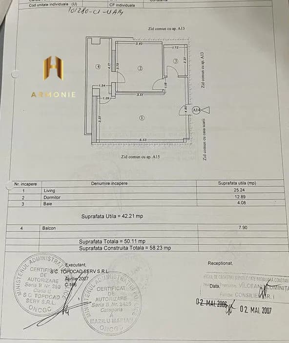 Квартира в Mamaia, 2 комн., 50 м² — фото 10