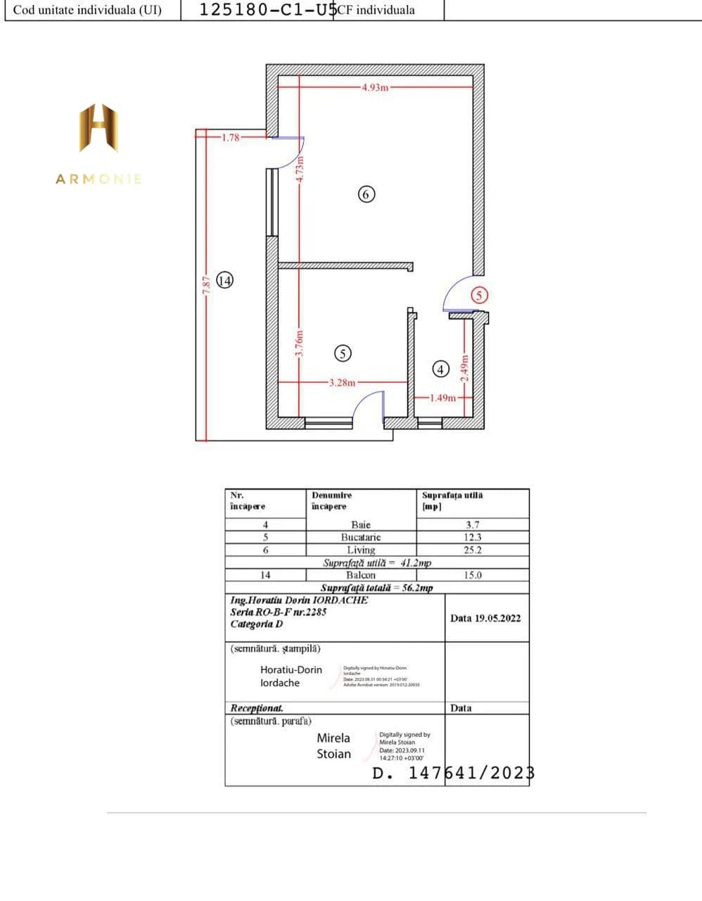 Квартира в Mamaia, 2 комн., 56 м² — фото 7