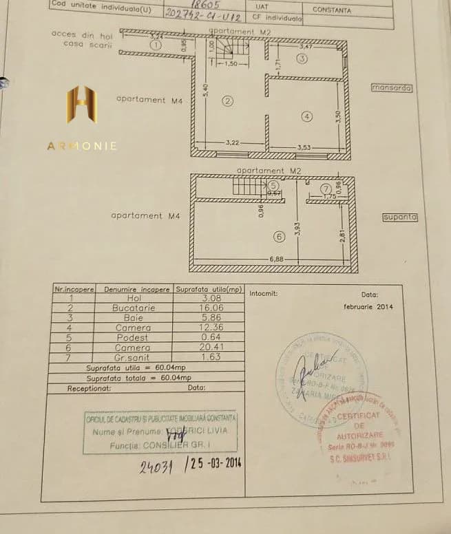 Квартира в Constanta, 3 комн., 60 м² — фото 9