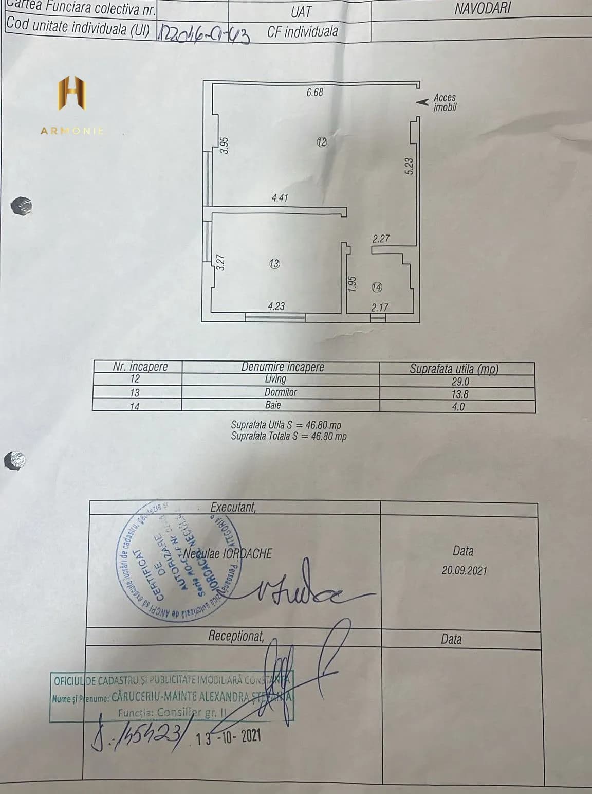 Квартира в Mamaia, 2 комн., 47 м² — фото 10