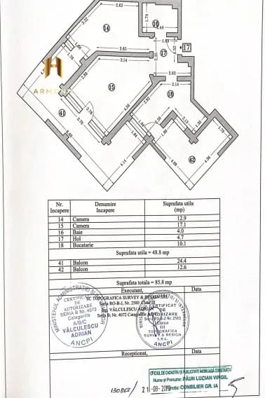 Квартира в Constanta, 2 комн., 85 м² — фото 10