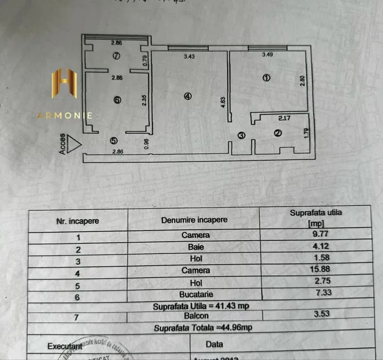 Квартира в Constanta, 2 комн., 45 м² — фото 8