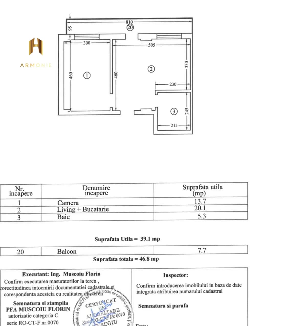 Квартира в Mamaia, 2 комн., 47 м² — фото 9