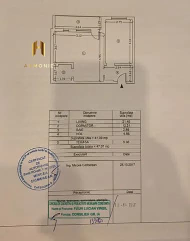 Квартира в Mamaia, 2 комн., 47 м² — фото 9