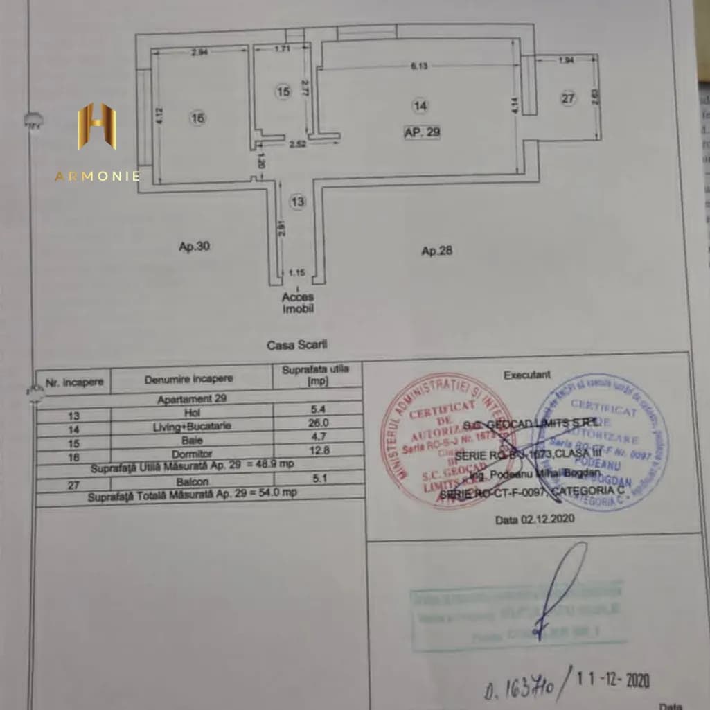Квартира в Mamaia, 2 комн., 54 м² — фото 2