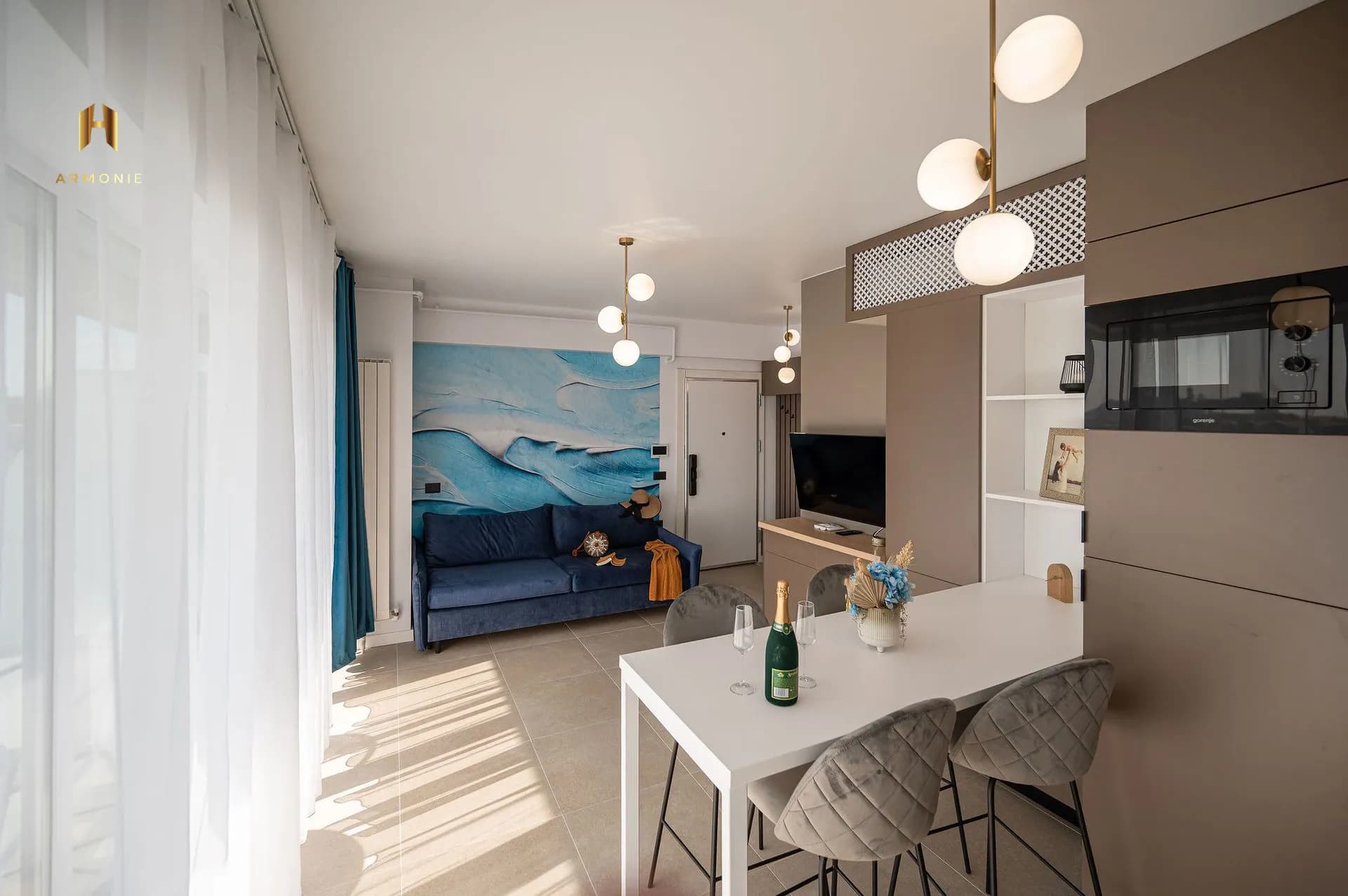 Квартира в Mamaia, 2 комн., 60 м² — фото 3