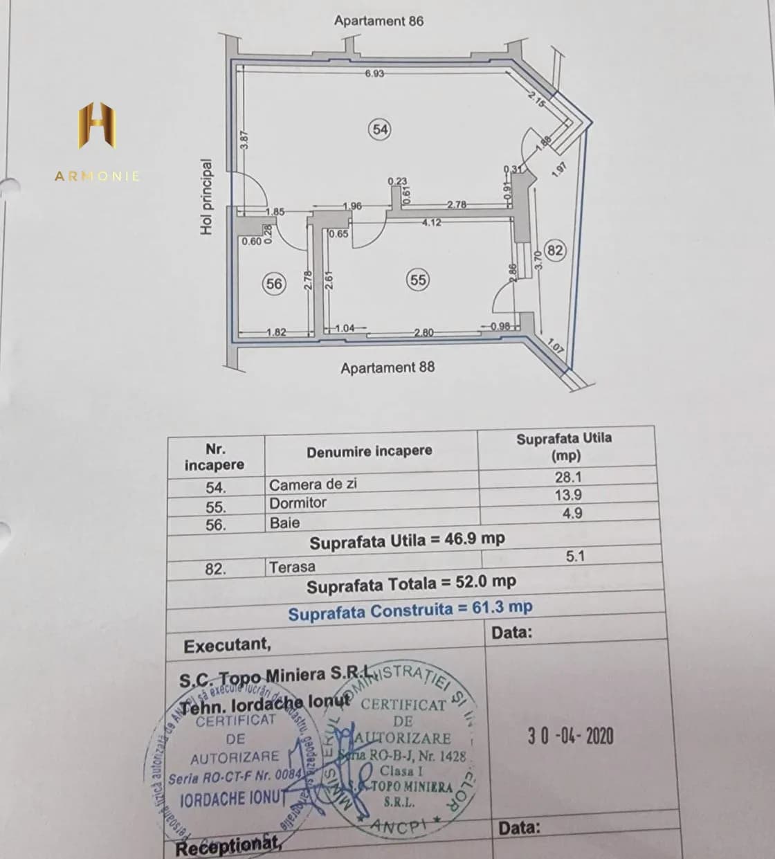 Квартира в Mamaia, 2 комн., 47 м² — фото 5