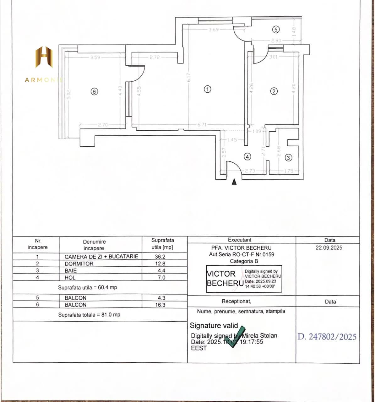 Квартира в Mamaia, 2 комн., 81 м² — фото 8