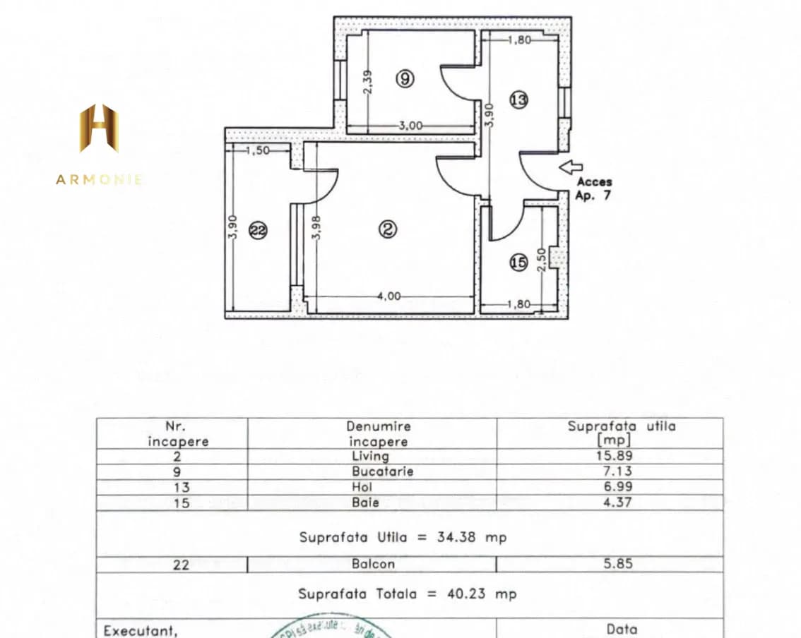 Квартира в Mamaia, 2 комн., 40 м² — фото 10
