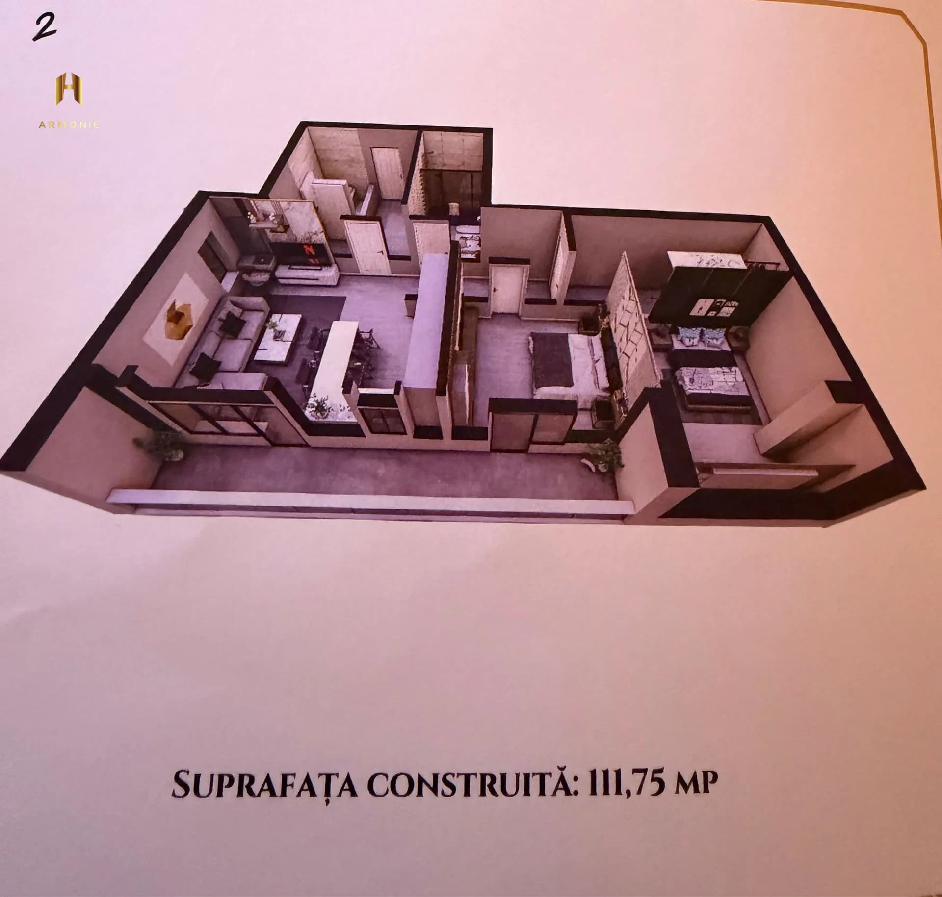 Квартира в Constanta, 3 комн., 112 м² — фото 6