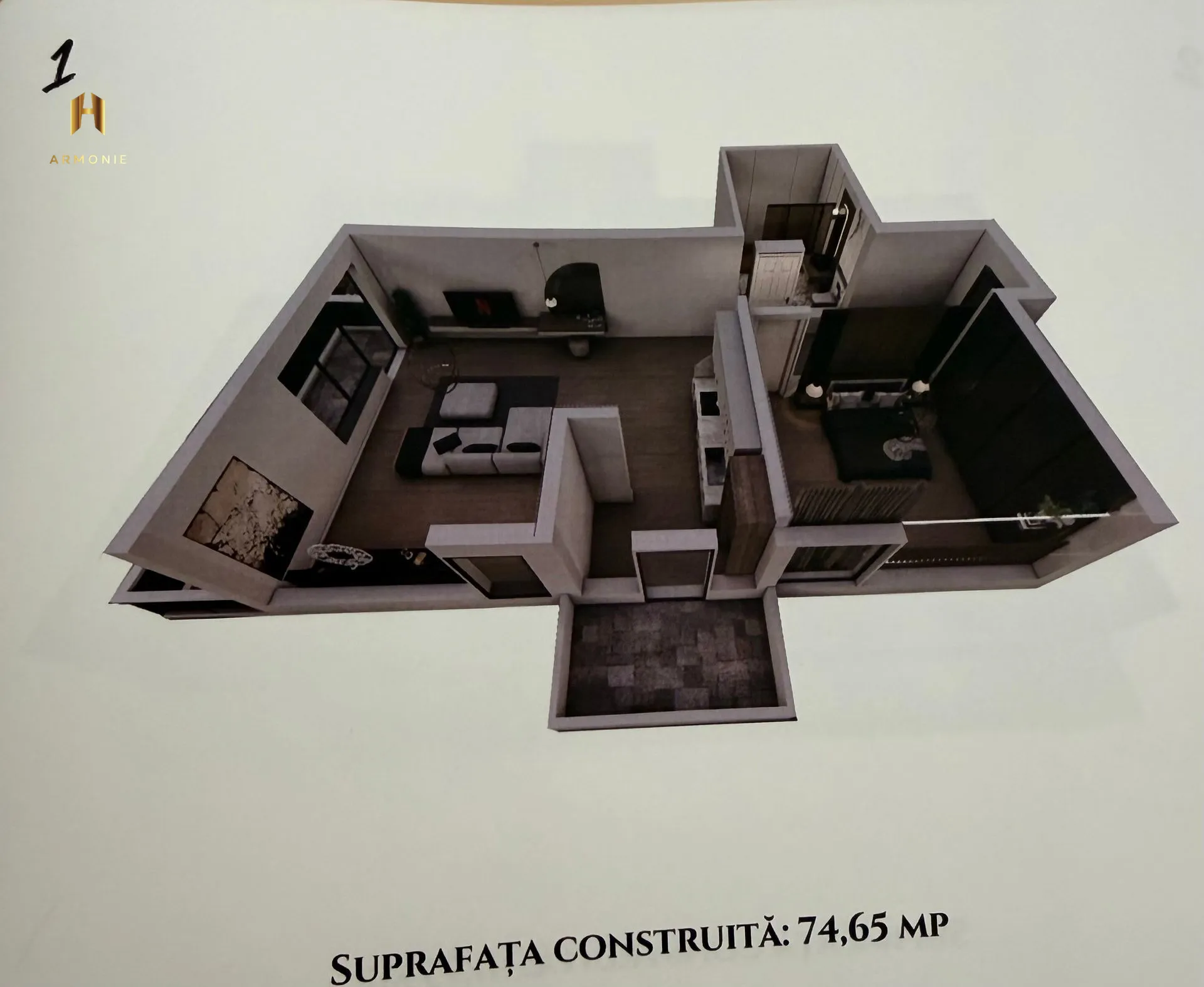 Квартира в Constanta, 2 комн., 75 м² — фото 4