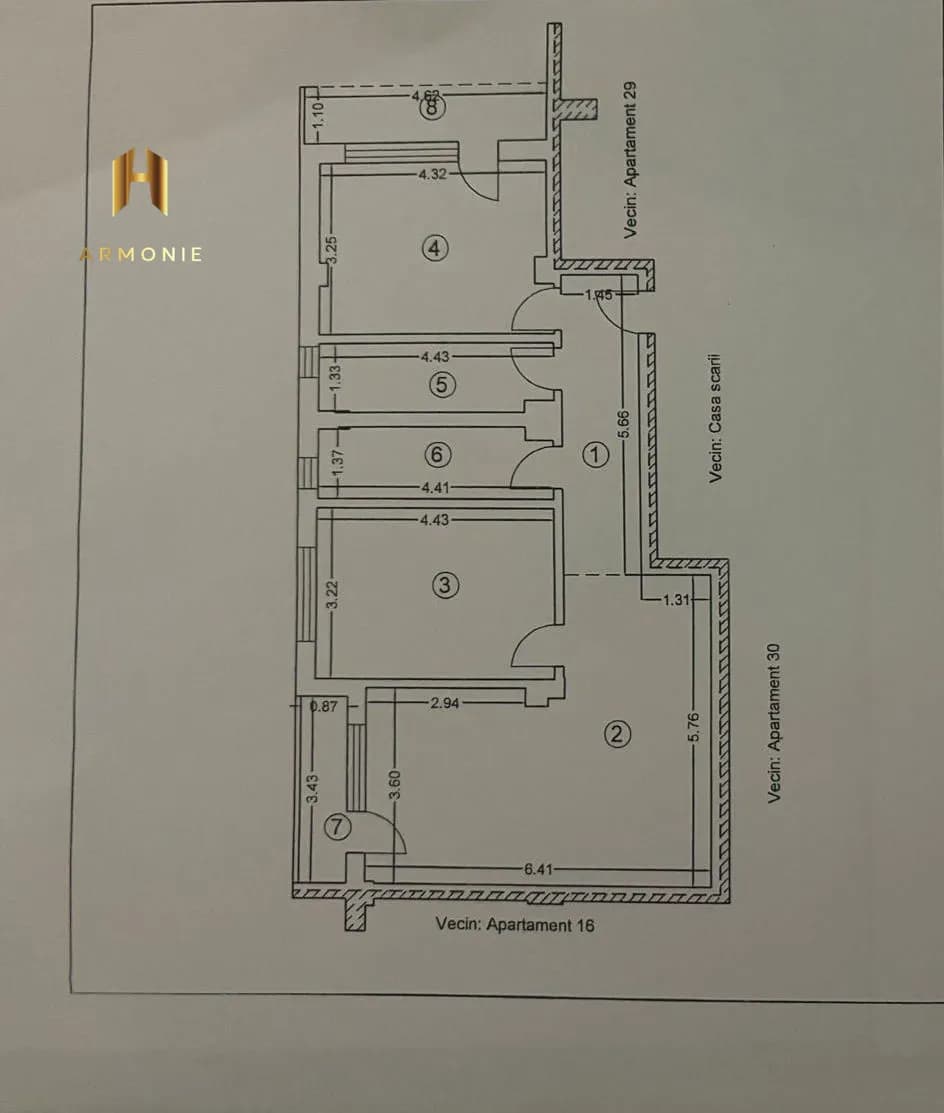 Квартира в Constanta, 3 комн., 77 м² — фото 9